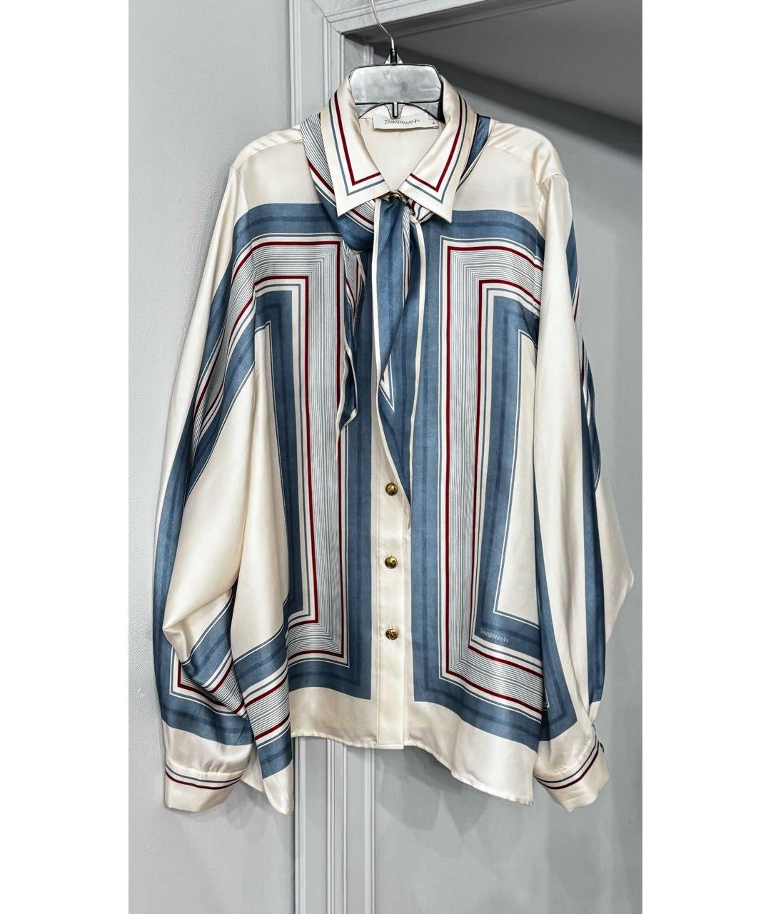 ZIMMERMANN Шелковая блузы, фото 3