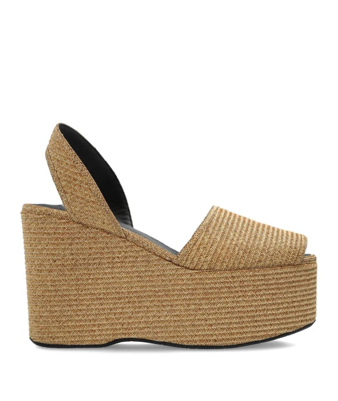 ALAIA Бежевые босоножки, фото 1