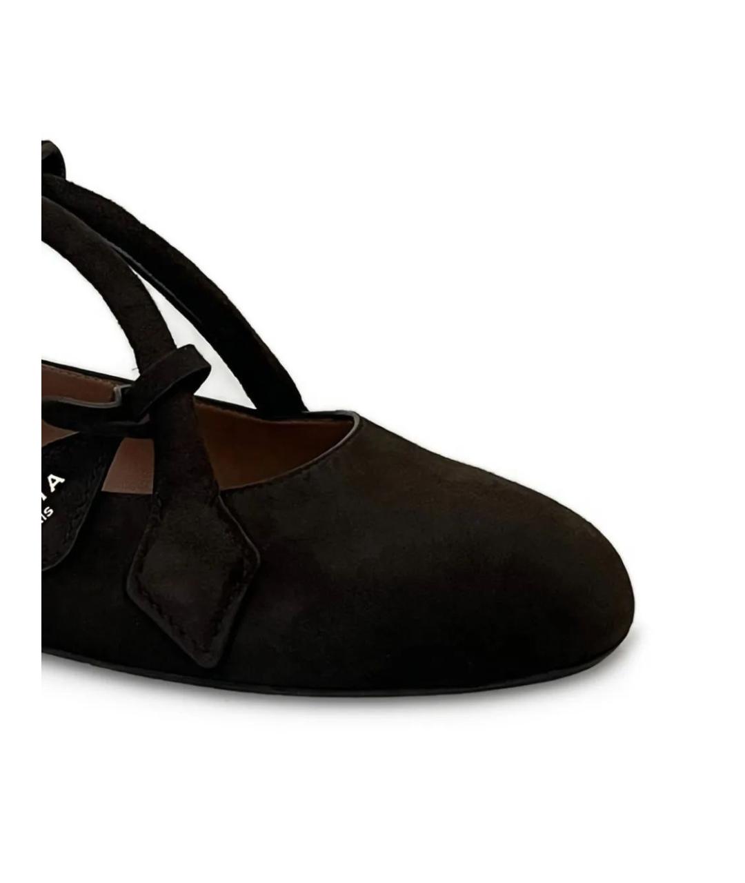 ALAIA Коричневые балетки, фото 2