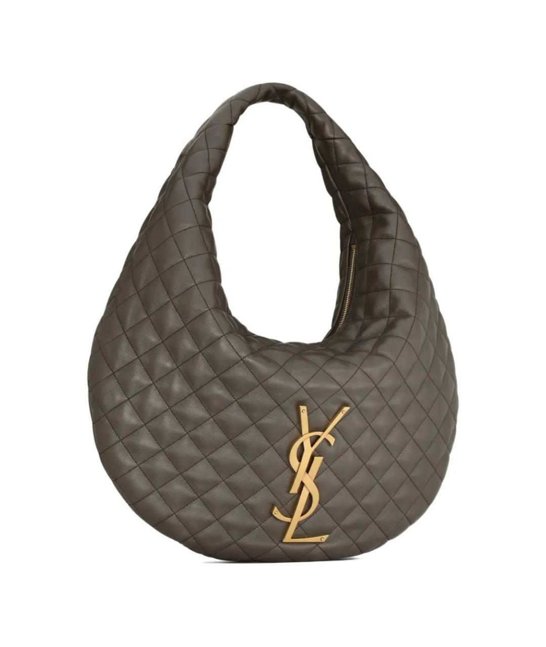 SAINT LAURENT Кожаная сумка тоут, фото 3