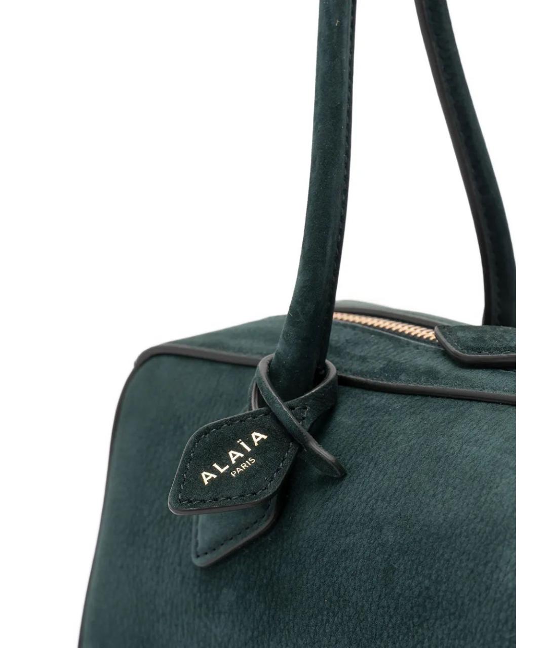 ALAIA Замшевая сумка с короткими ручками, фото 4