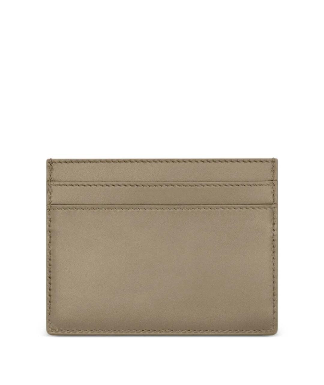 SAINT LAURENT Кожаный кардхолдер, фото 2