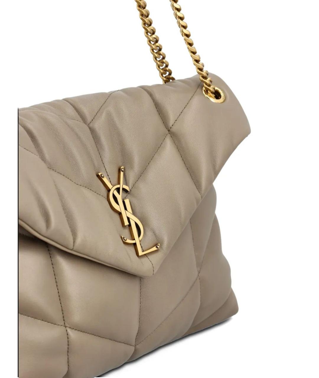 SAINT LAURENT Кожаная сумка через плечо, фото 4