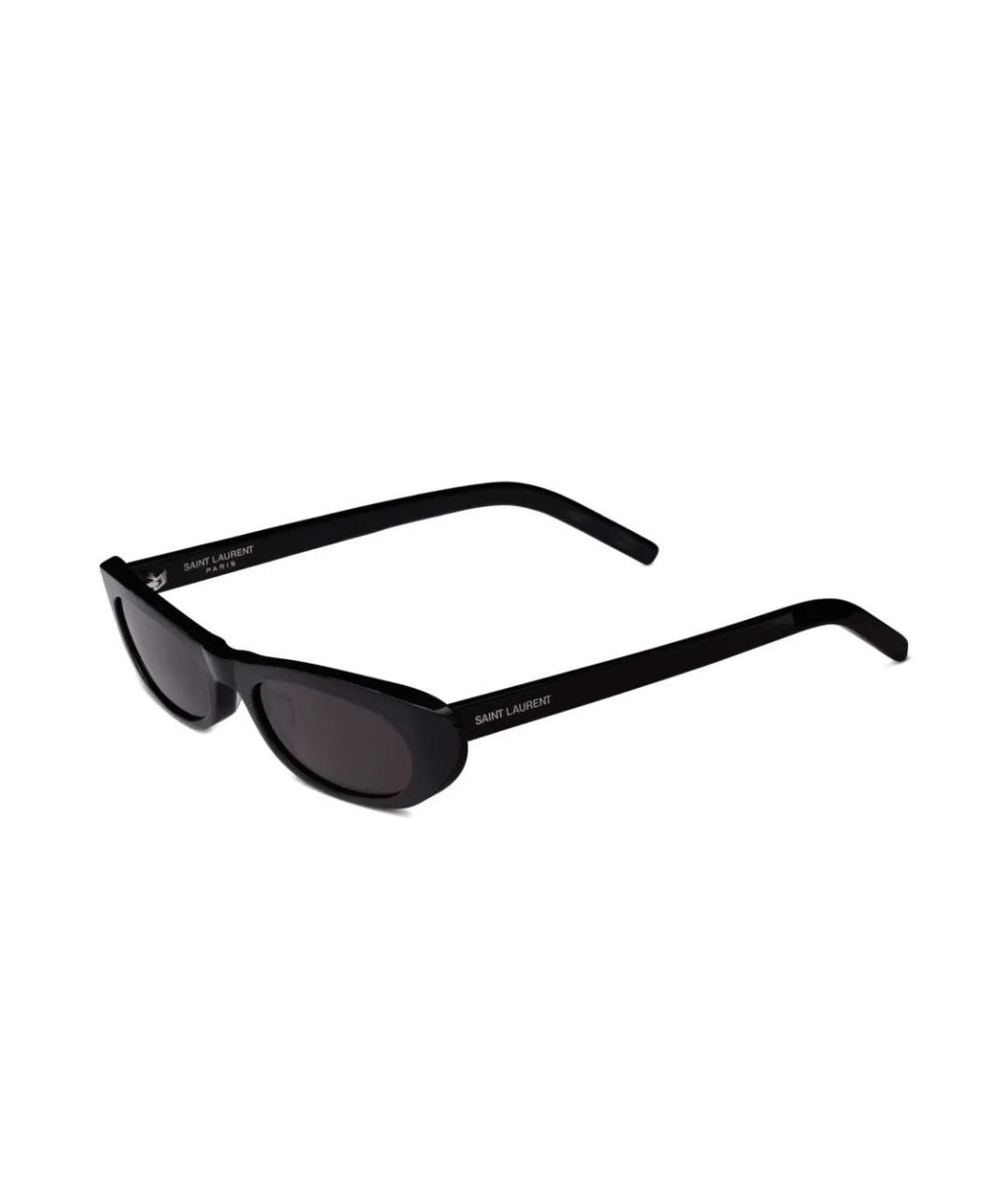 SAINT LAURENT Черные солнцезащитные очки, фото 2