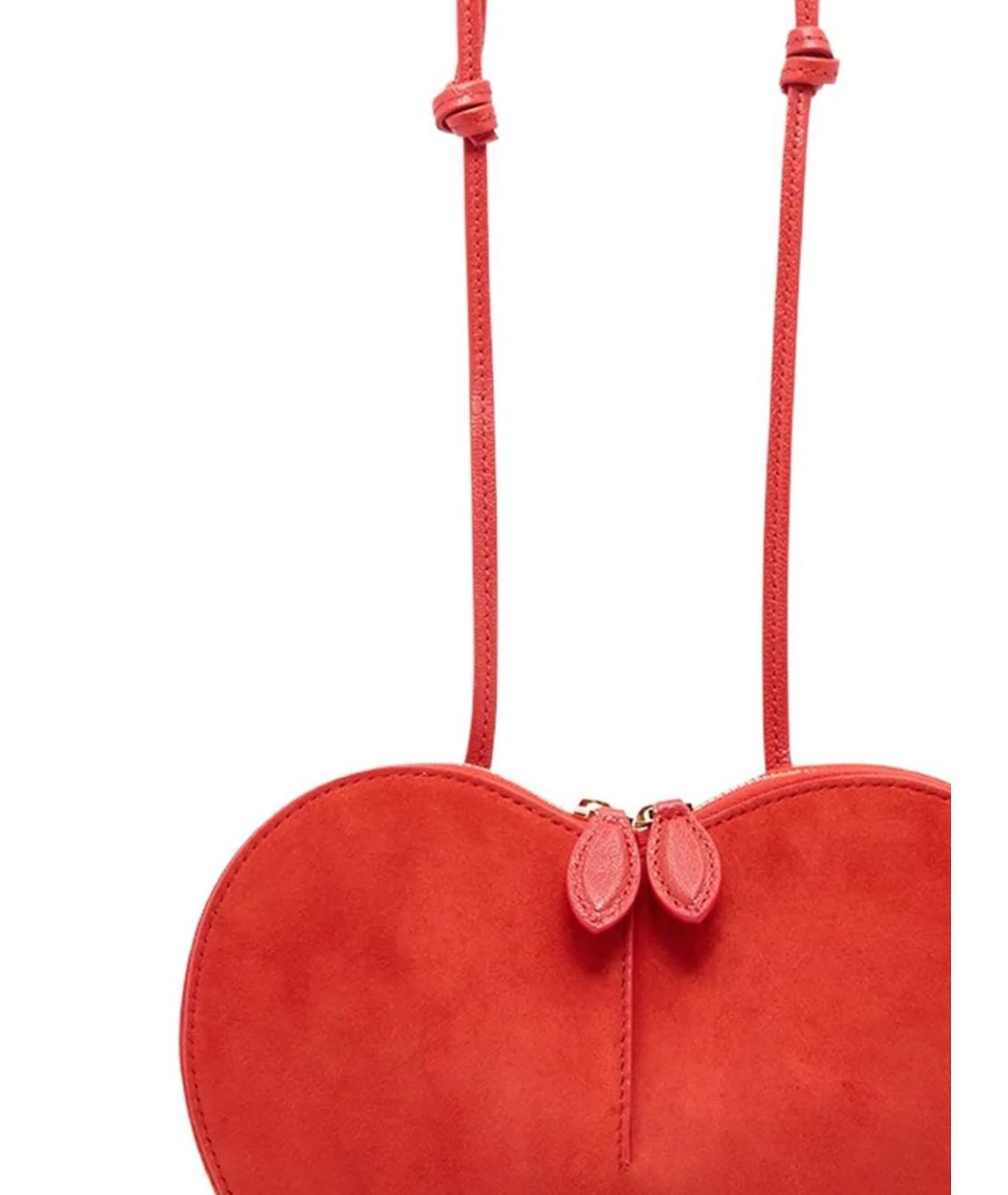 ALAIA Оранжевая кожаная сумка через плечо, фото 2