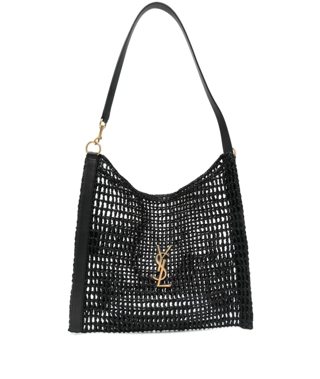 SAINT LAURENT Черная сумка тоут, фото 1