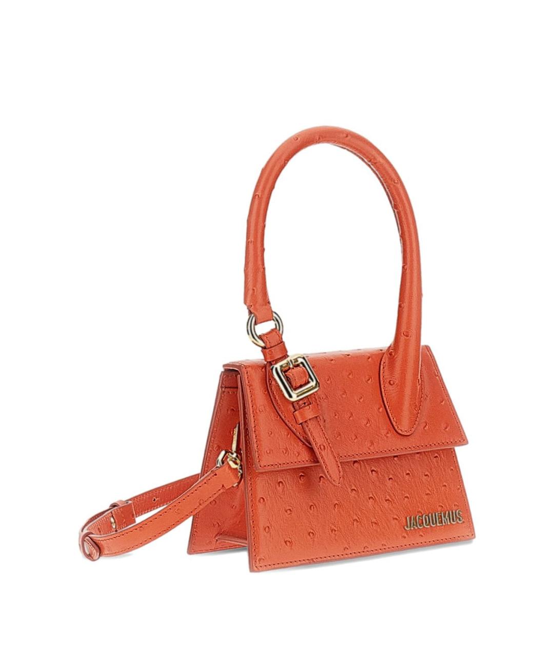 JACQUEMUS Красная сумка через плечо, фото 3