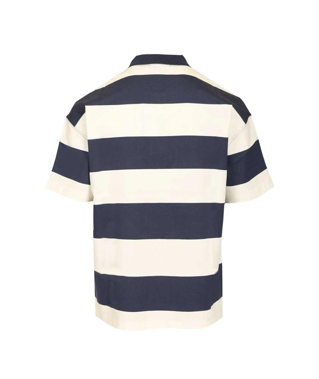 CARHARTT WIP Синяя хлопковая футболка, фото 3