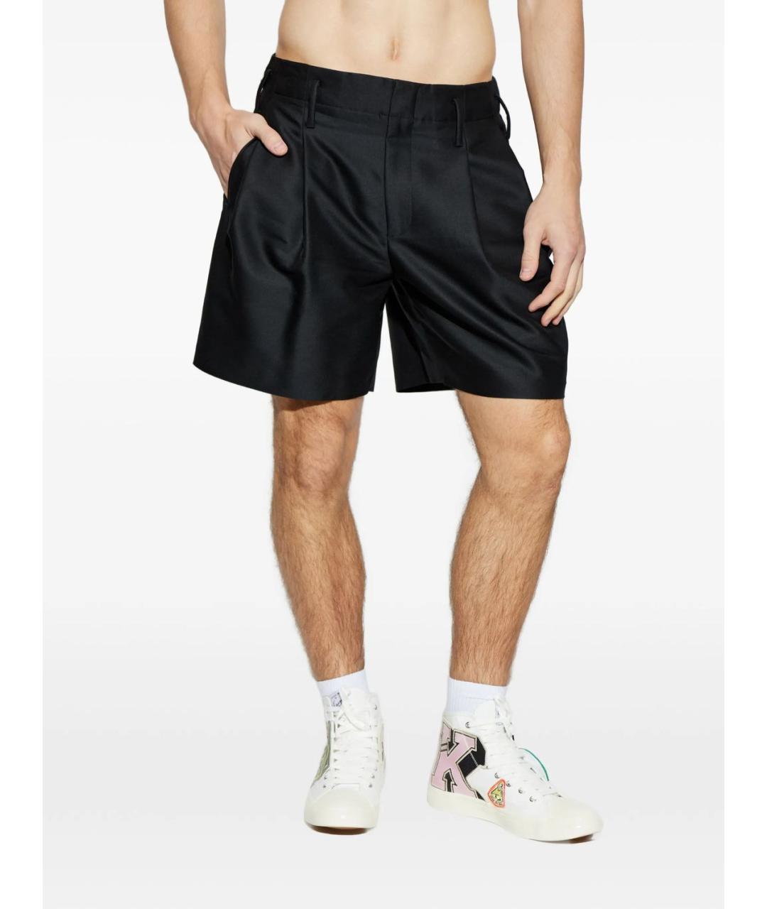 KENZO Черные шорты, фото 2