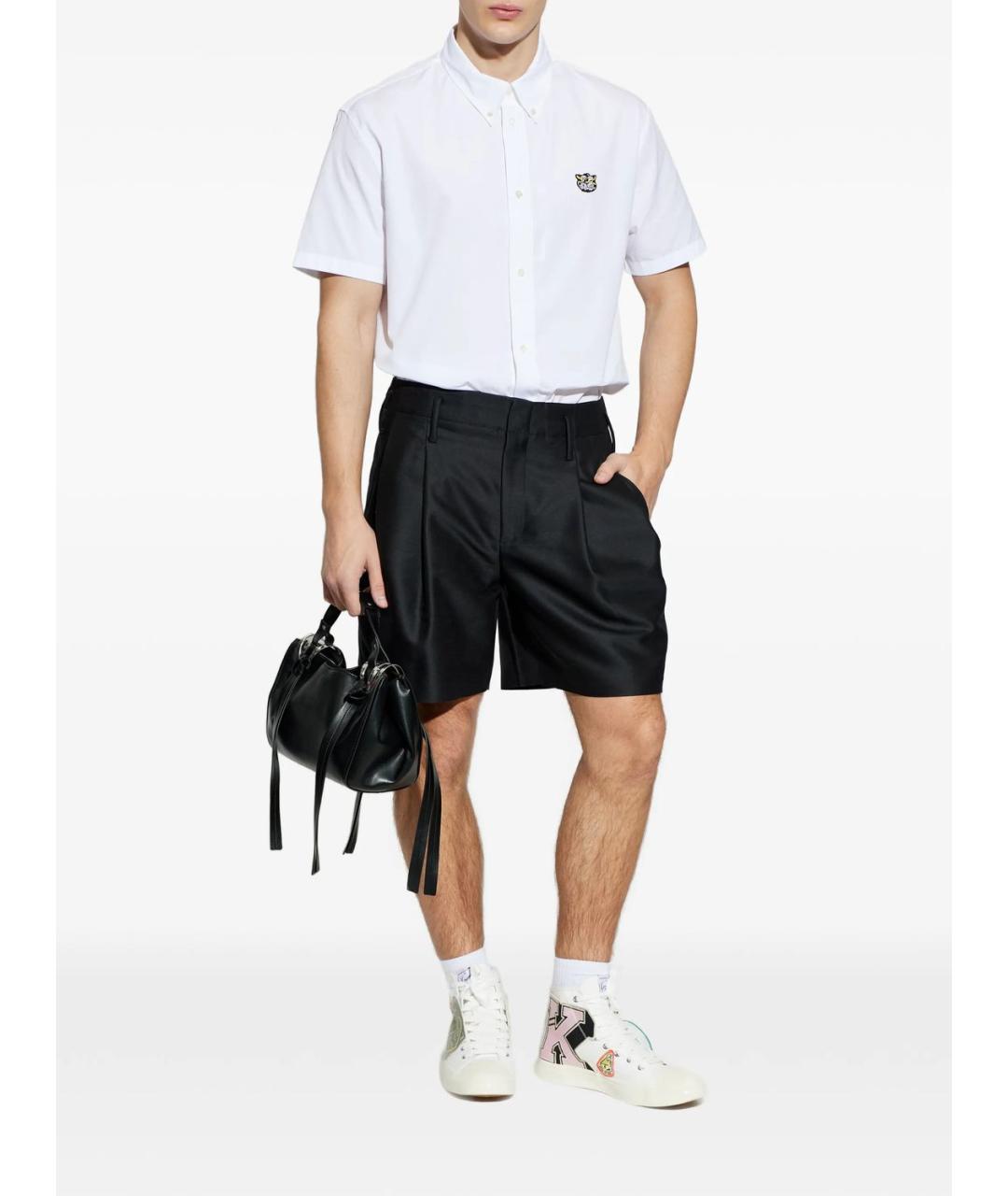 KENZO Черные шорты, фото 4