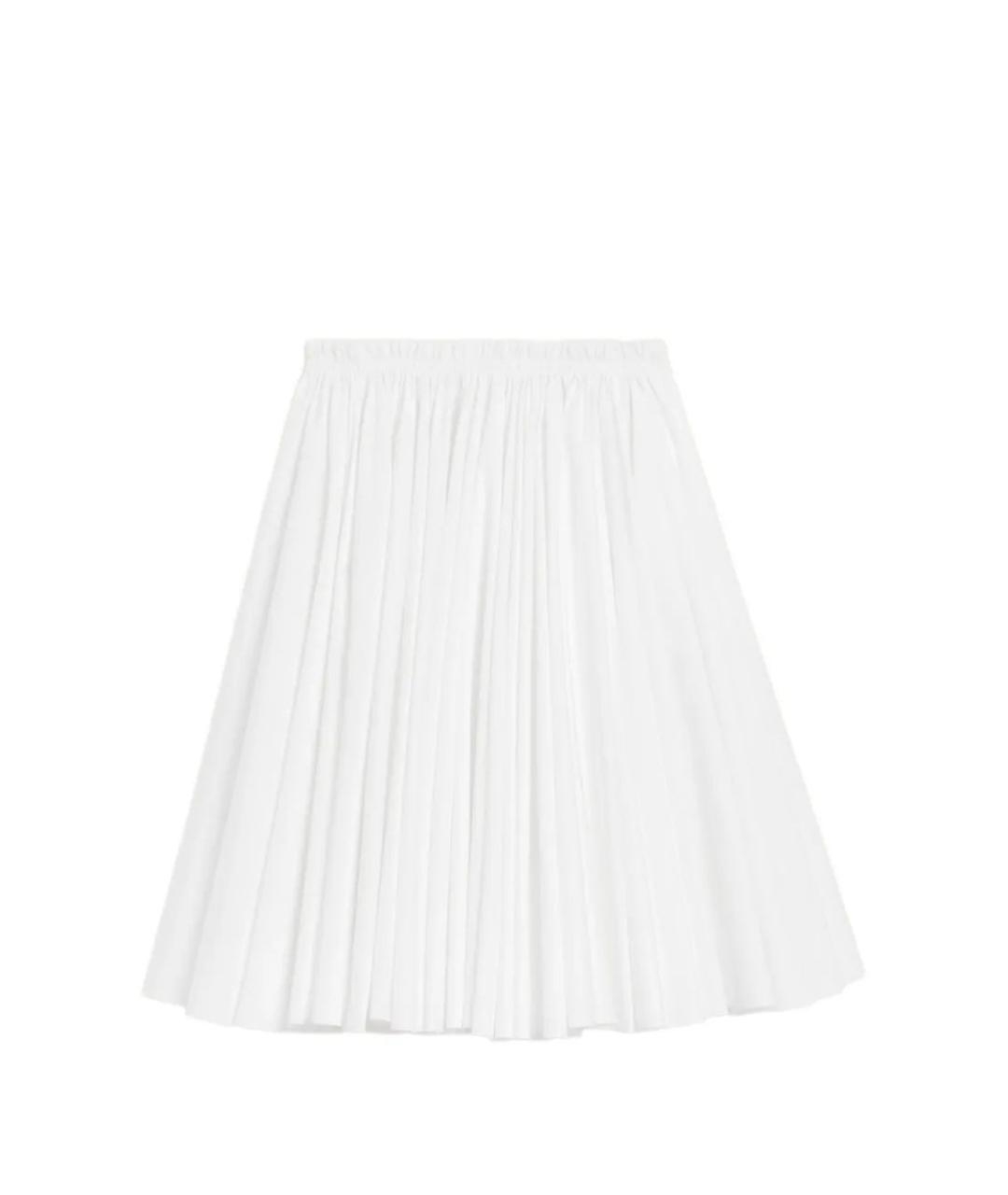 Ami Paris Черная хлопковая юбка миди, фото 1