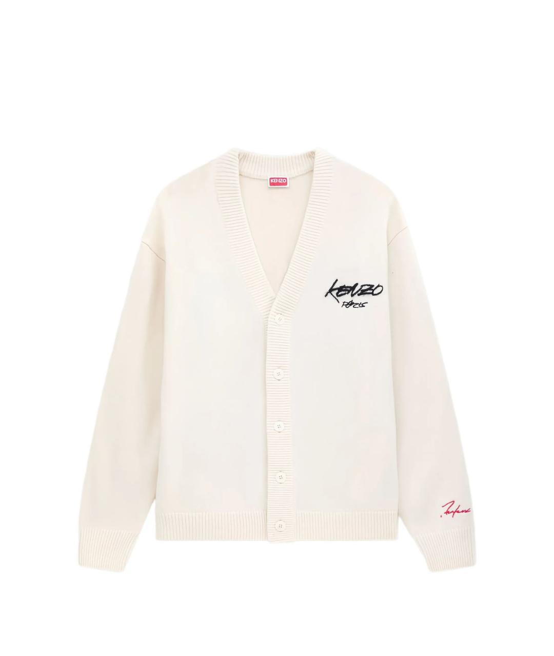 KENZO Шерстяной кардиган, фото 1