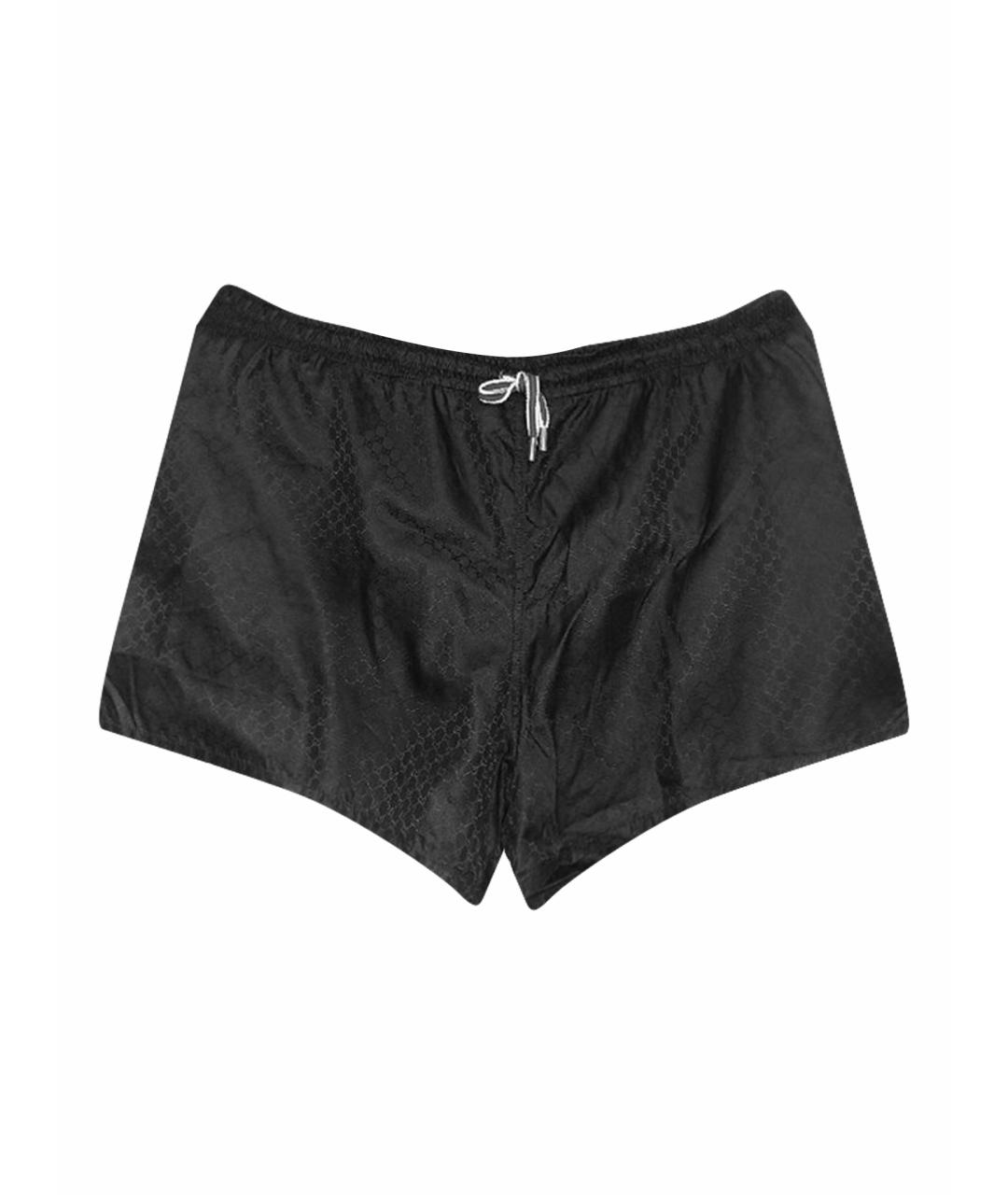 GUCCI Черные полиамидовые шорты, фото 1