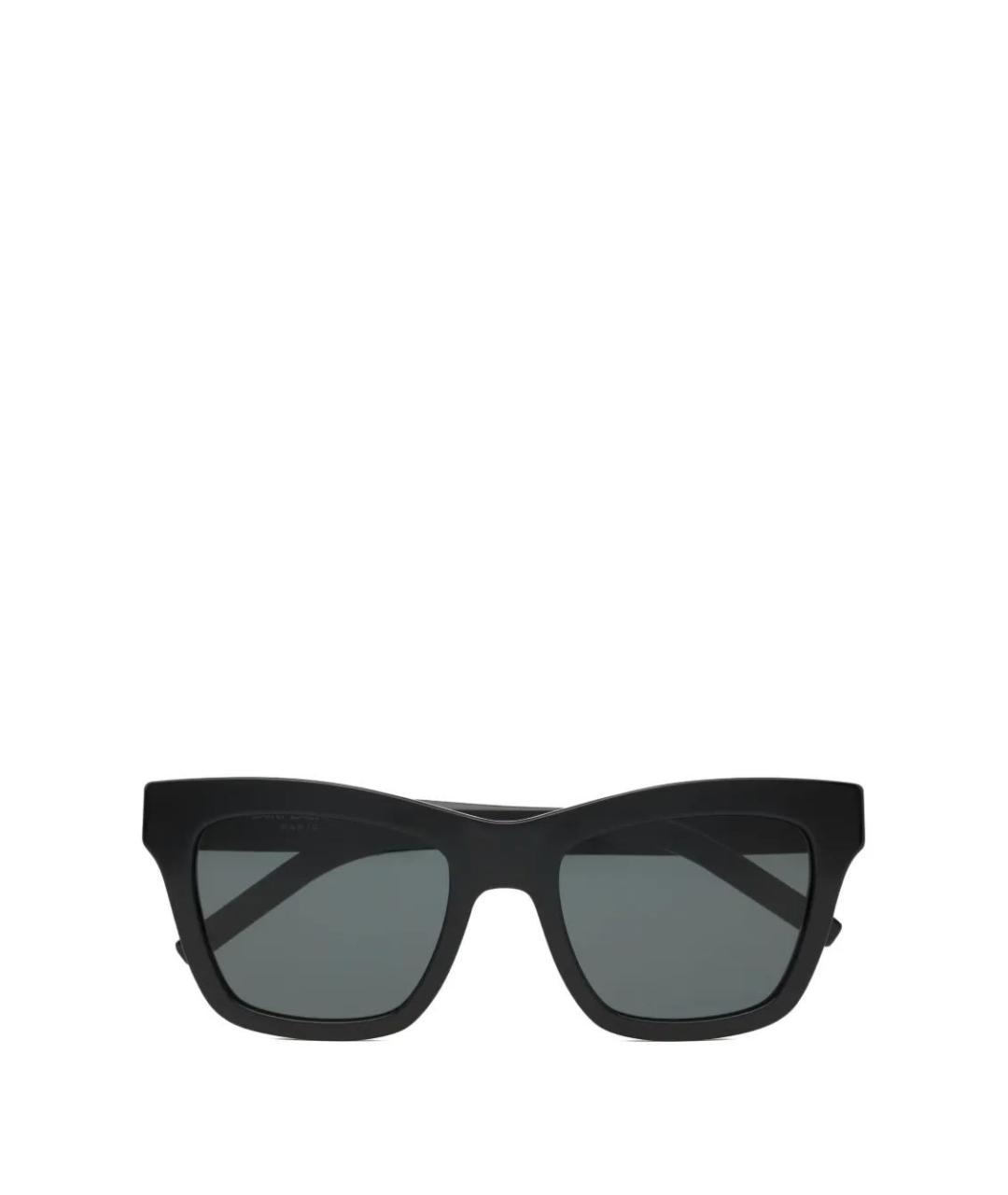 SAINT LAURENT Черные солнцезащитные очки, фото 1