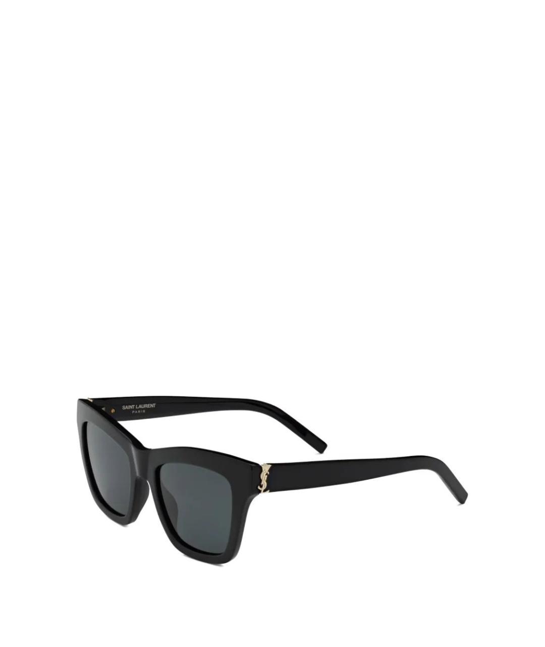 SAINT LAURENT Черные солнцезащитные очки, фото 2