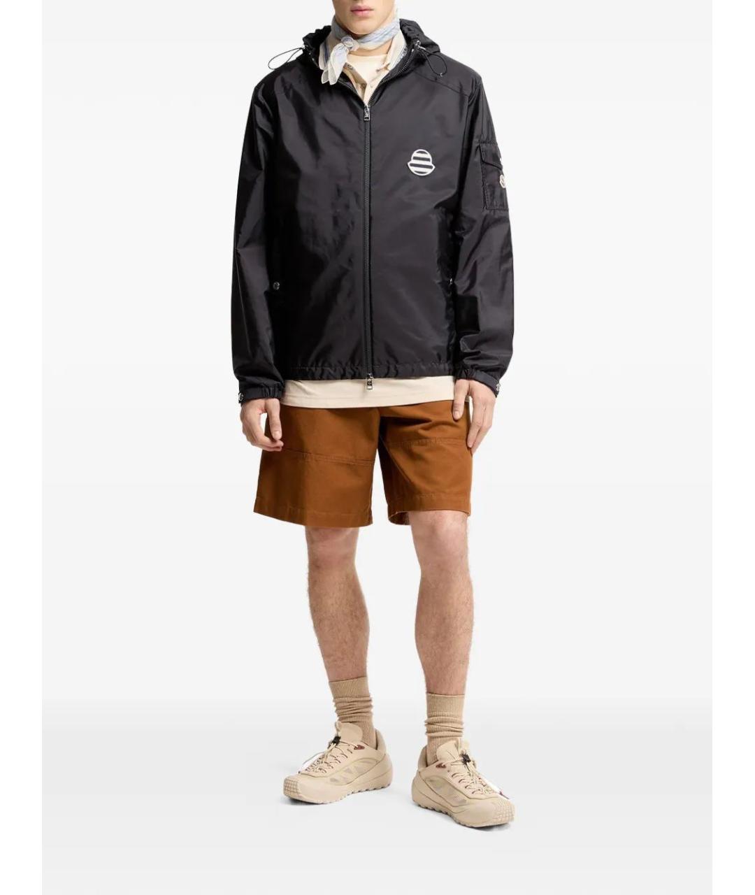 MONCLER Синяя полиамидовая куртка, фото 2