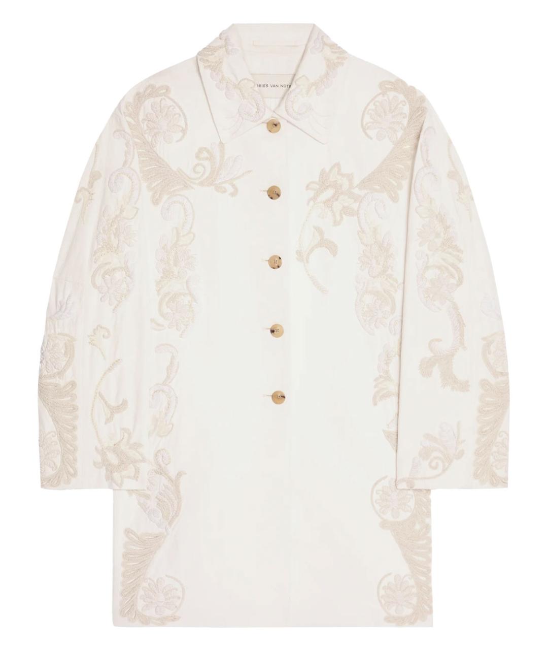 DRIES VAN NOTEN Мульти хлопковое пальто, фото 1