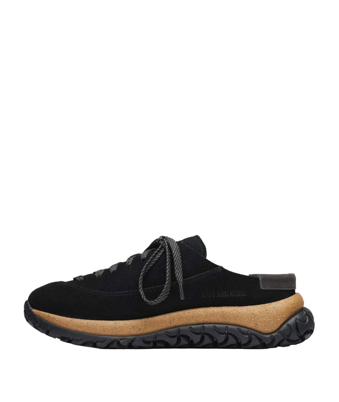 BIRKENSTOCK Черные замшевые мюли, фото 2