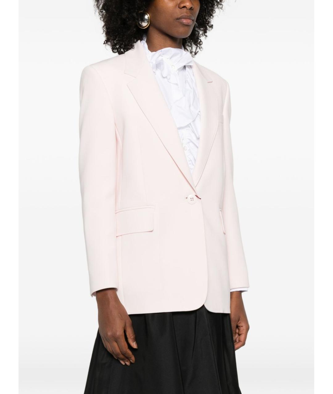 MAX MARA STUDIO Розовый жакет/пиджак, фото 5