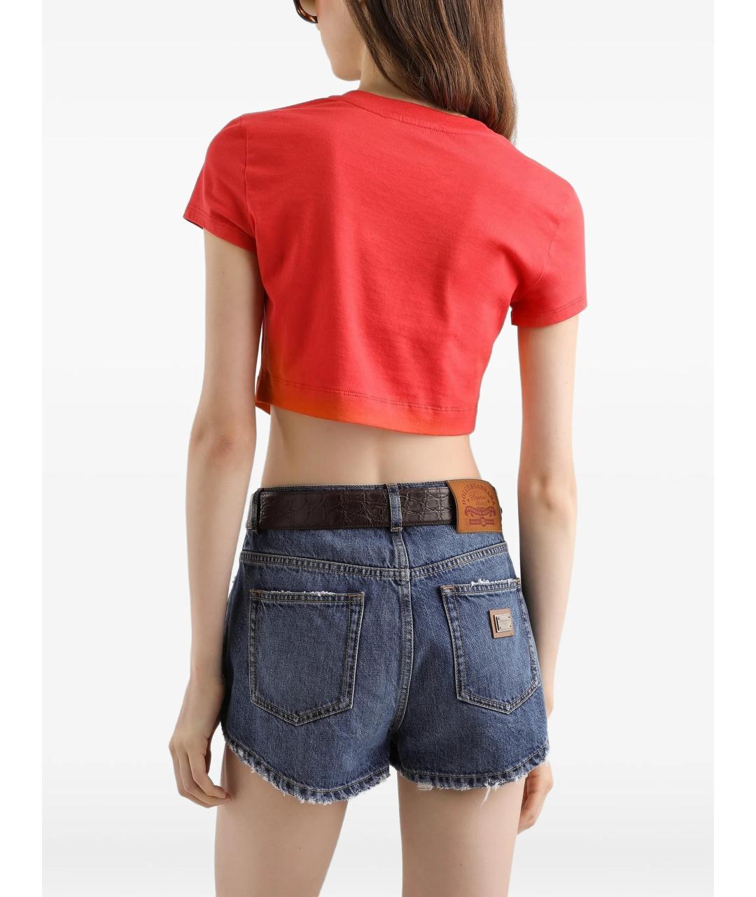 DOLCE&GABBANA Хлопковая футболка, фото 3