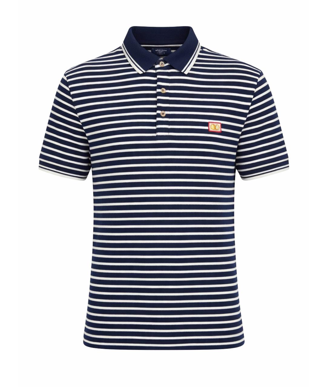 VALENTINO Синяя хлопковая футболка, фото 1