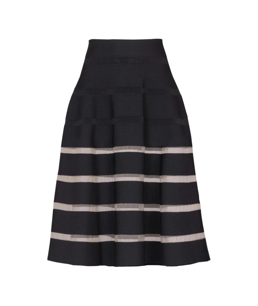 BALMAIN Мульти вискозная юбка миди, фото 1