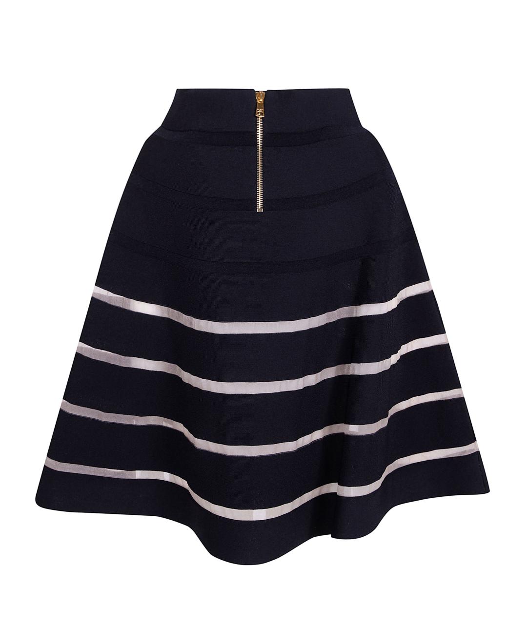 BALMAIN Мульти вискозная юбка миди, фото 4