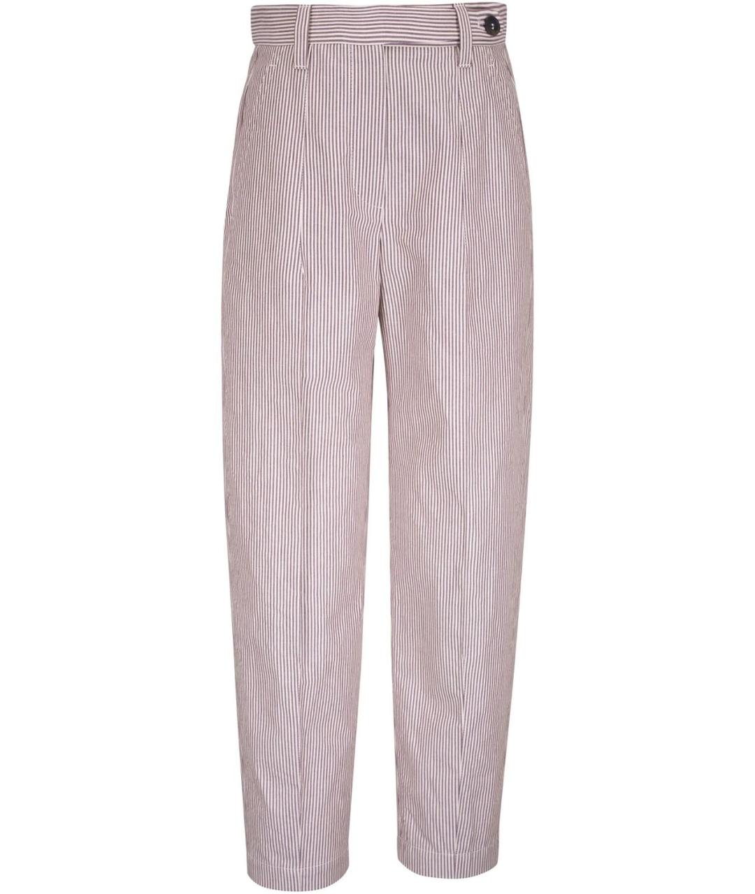 BRUNELLO CUCINELLI Хлопковые прямые брюки, фото 1