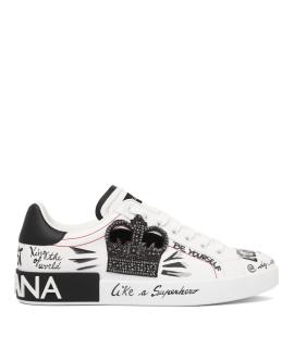 DOLCE&GABBANA Низкие кроссовки / кеды