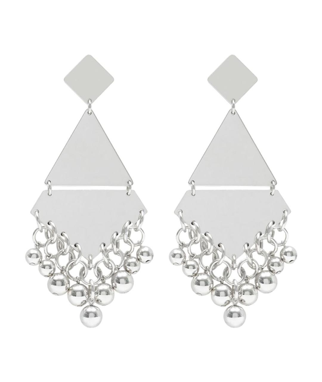 ISABEL MARANT Серебряные металлические серьги, фото 1