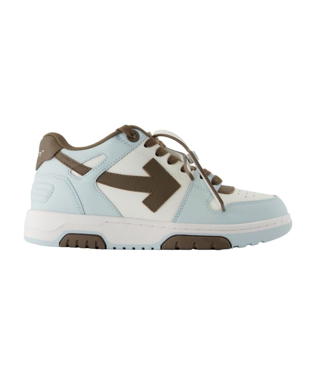 OFF-WHITE Кожаные кеды, фото 1