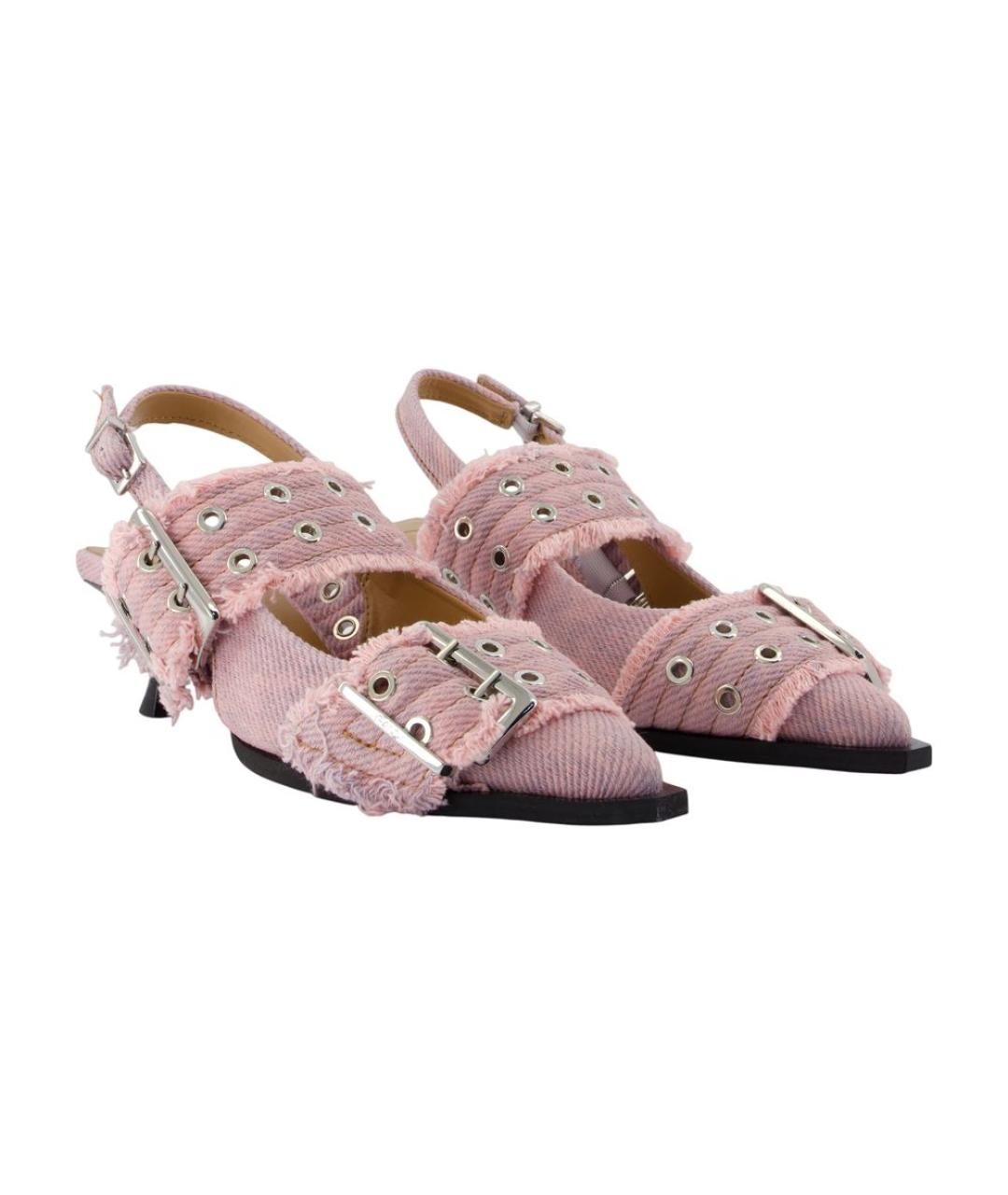 GANNI Розовые туфли, фото 2