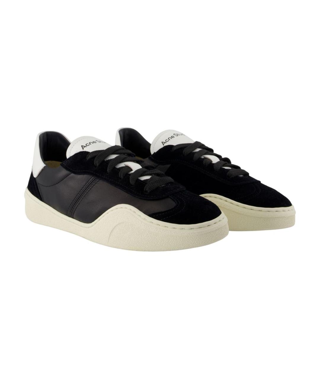 ACNE STUDIOS Мульти кожаные низкие кроссовки / кеды, фото 2