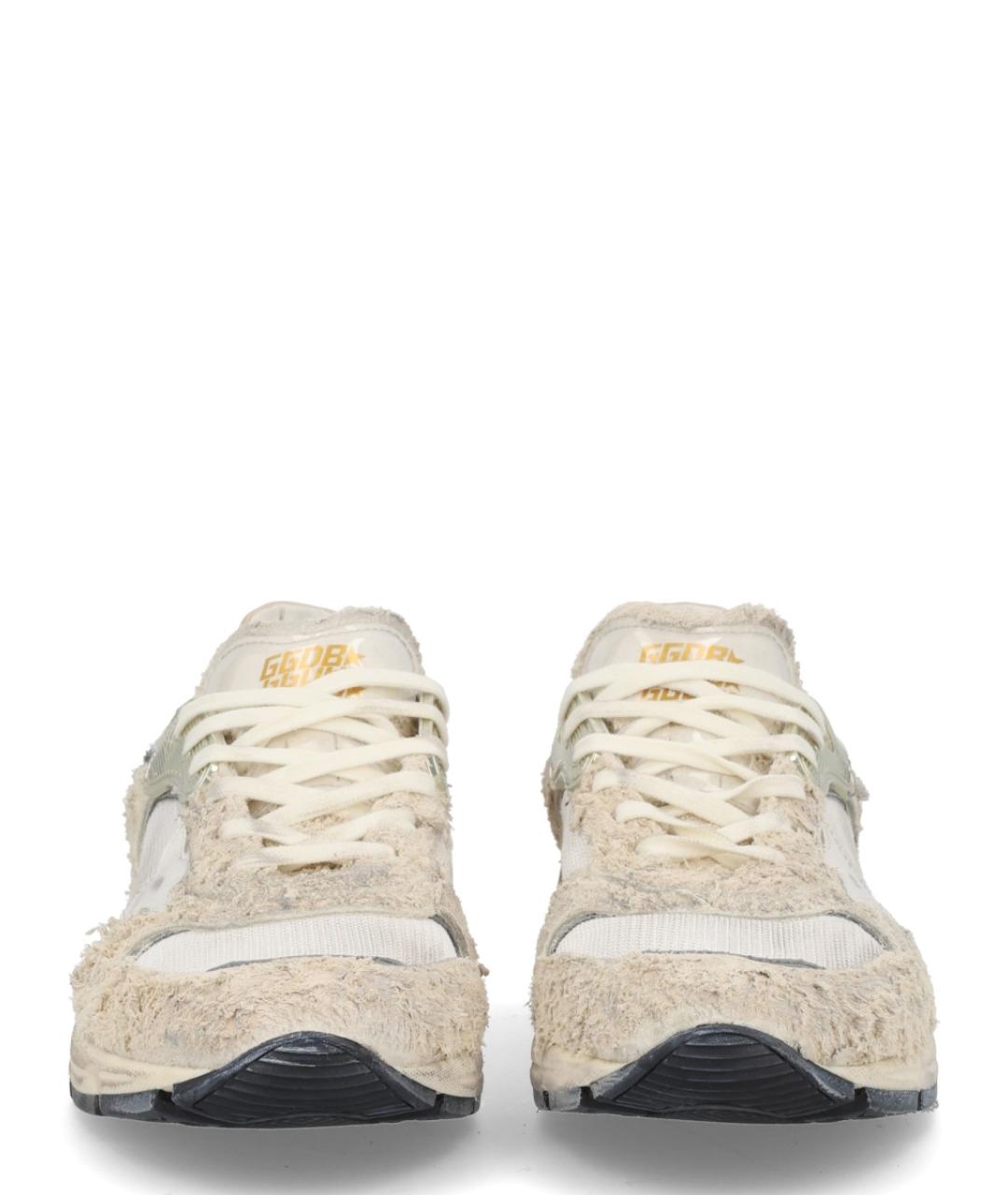 GOLDEN GOOSE Белые кожаные кроссовки, фото 3
