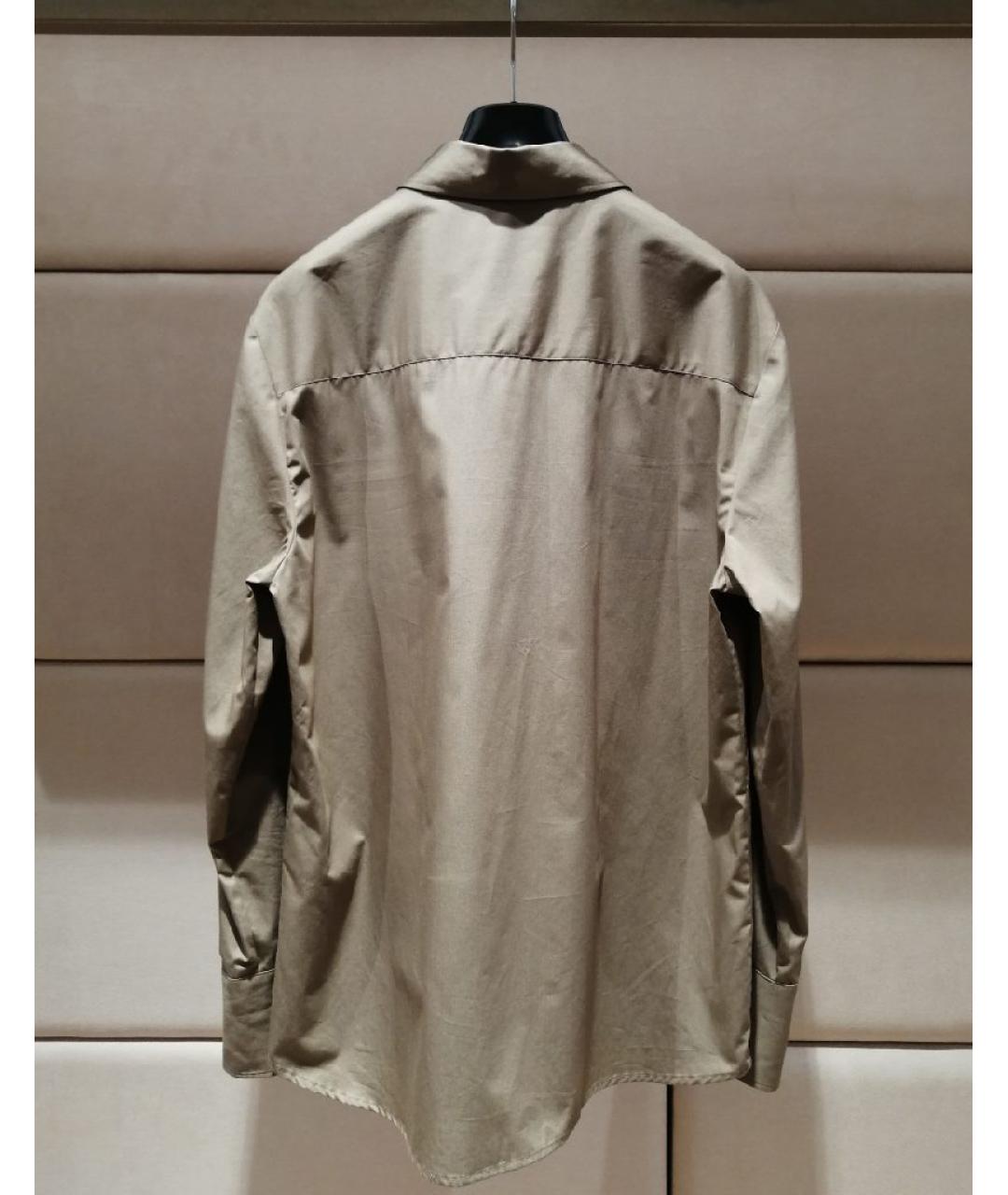 MSGM Бежевая рубашка, фото 2