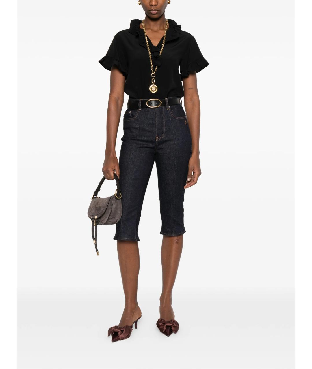 CHLOE Черная футболка, фото 2