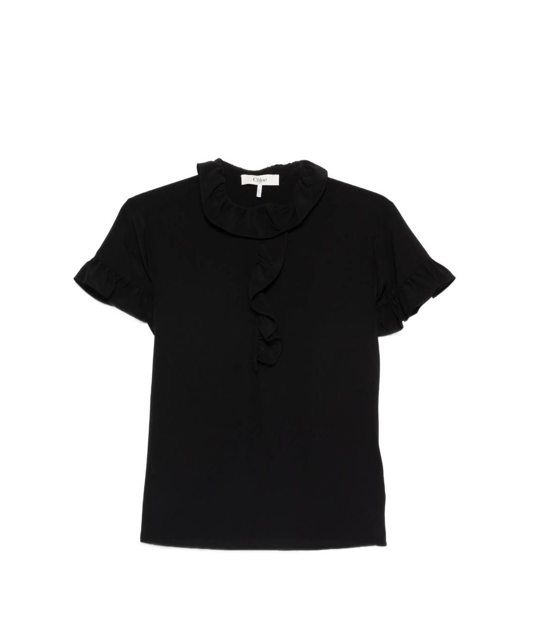 CHLOE Черная футболка, фото 1