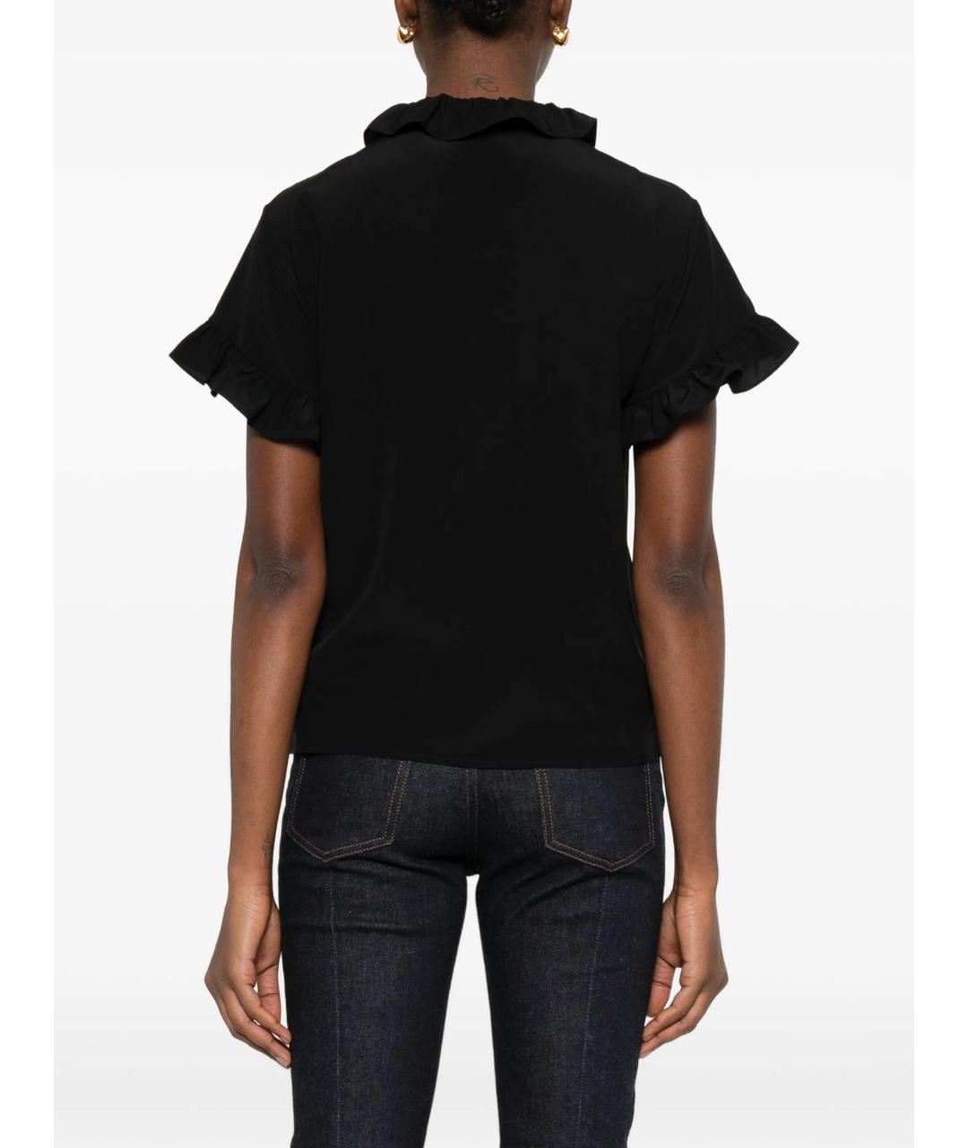 CHLOE Черная футболка, фото 4