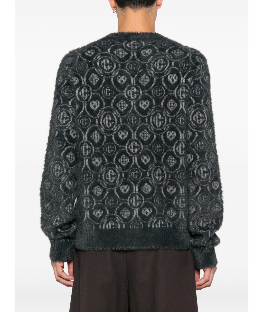 CASABLANCA Серый шерстяной джемпер / свитер, фото 2