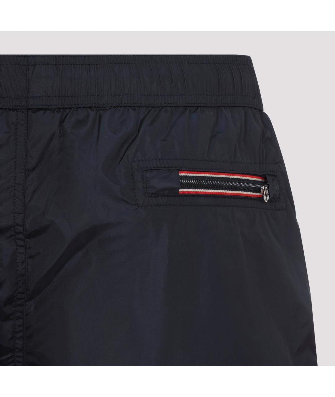 MONCLER Синие полиамидовые плавки, фото 4