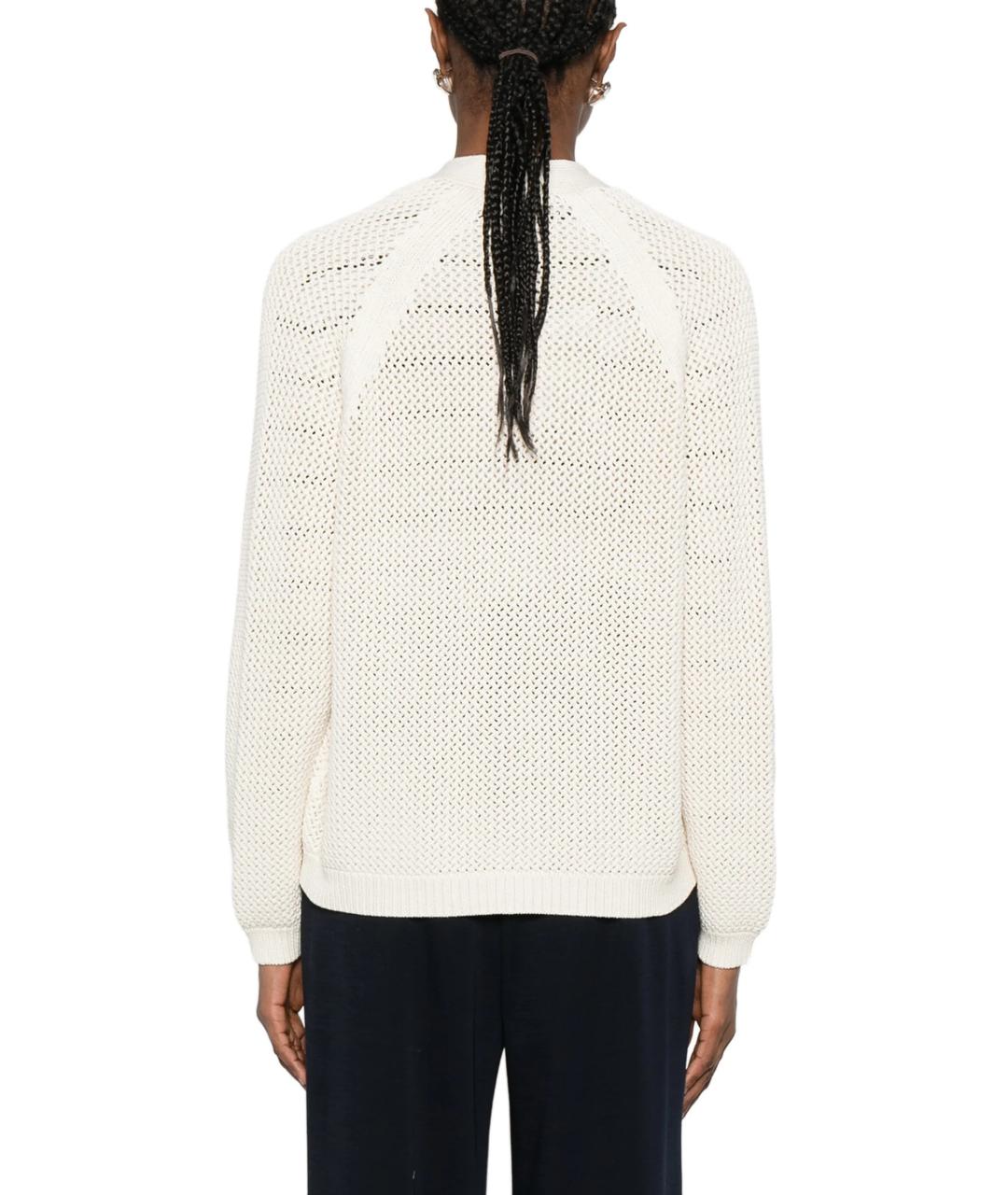 MAX MARA Белый кардиган, фото 4