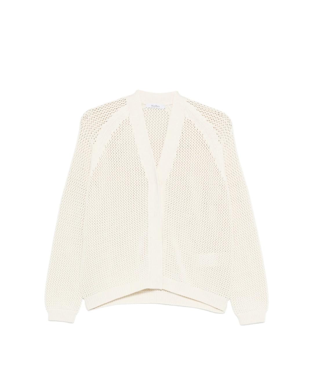 MAX MARA Белый кардиган, фото 1