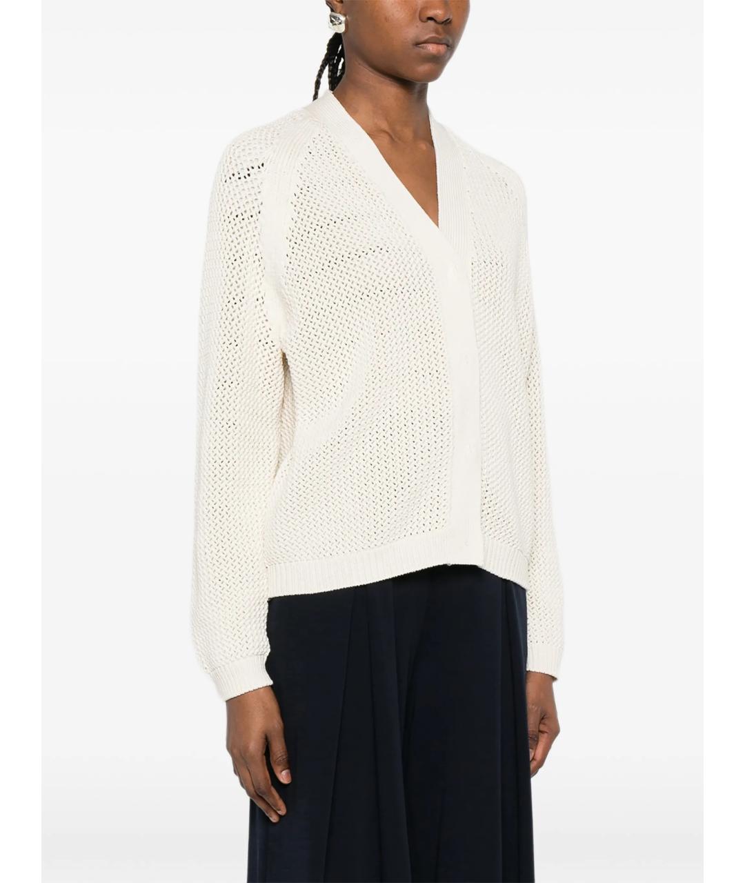 MAX MARA Белый кардиган, фото 3