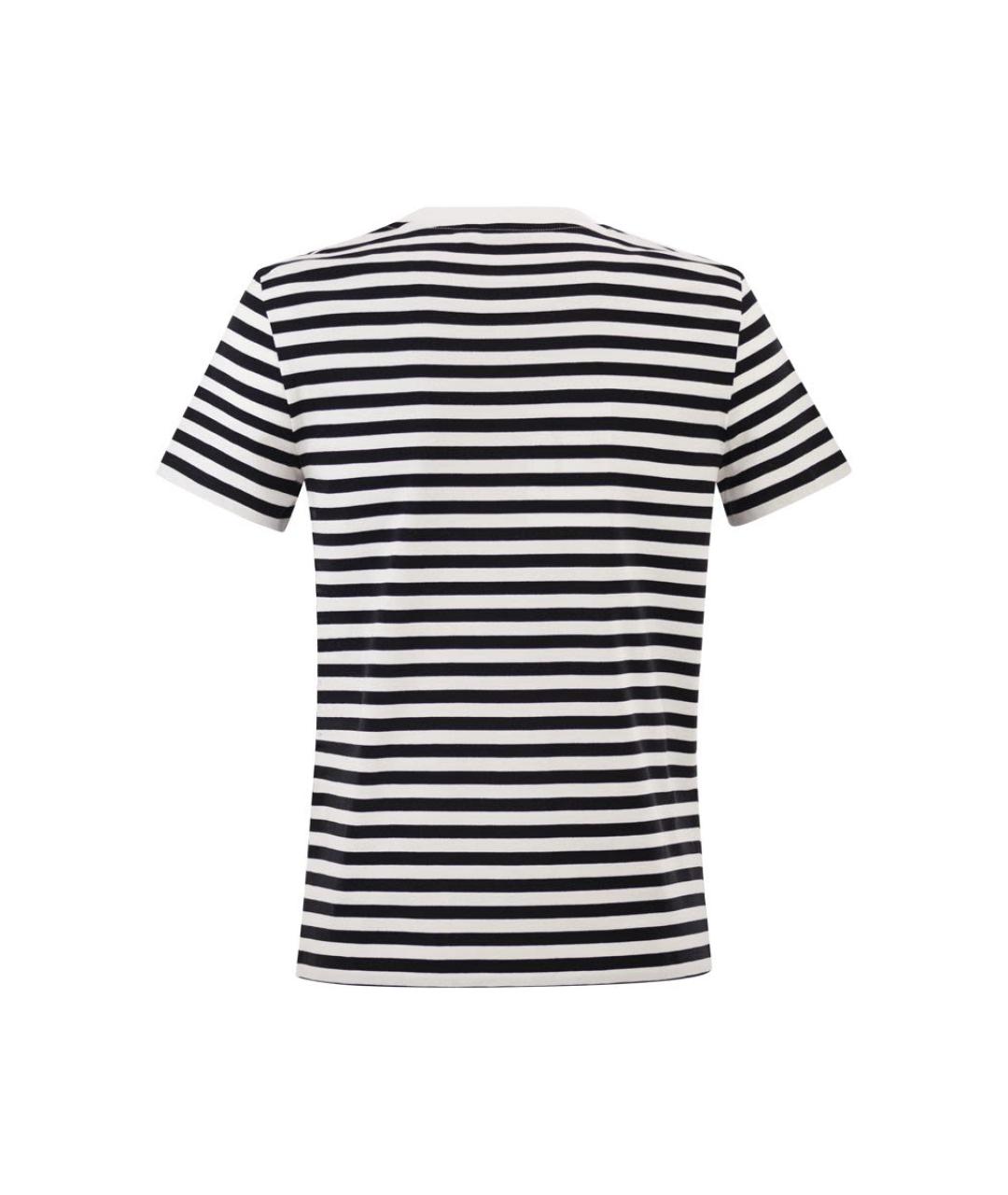 MAX MARA Черная хлопковая футболка, фото 2