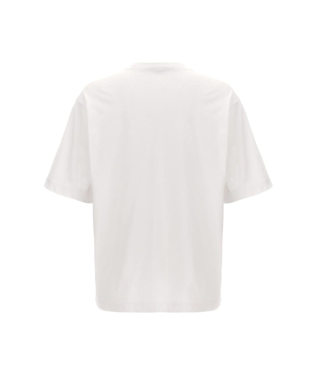 GUCCI Белая хлопковая футболка, фото 2
