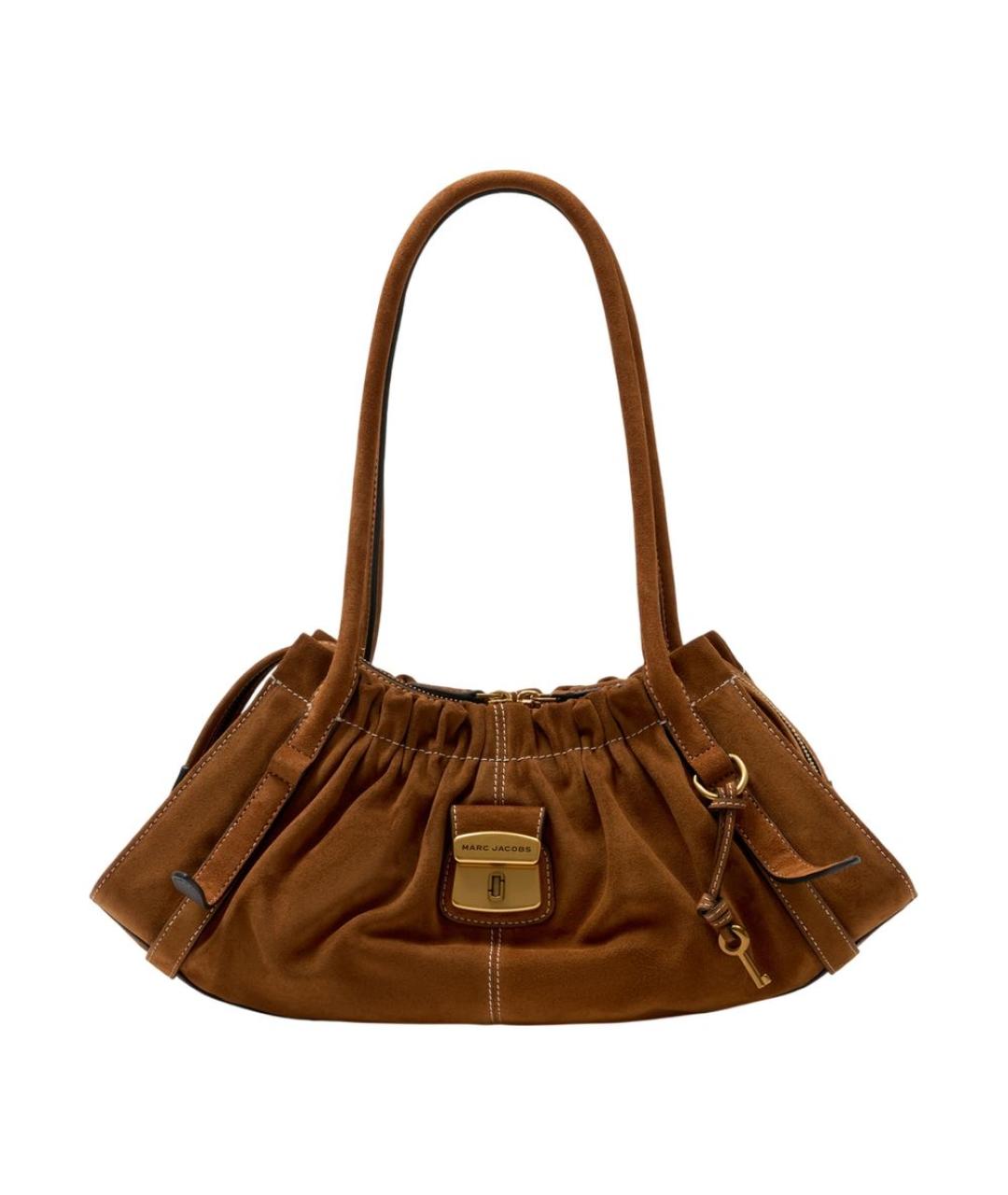 MARC JACOBS Коричневая кожаная сумка тоут, фото 1