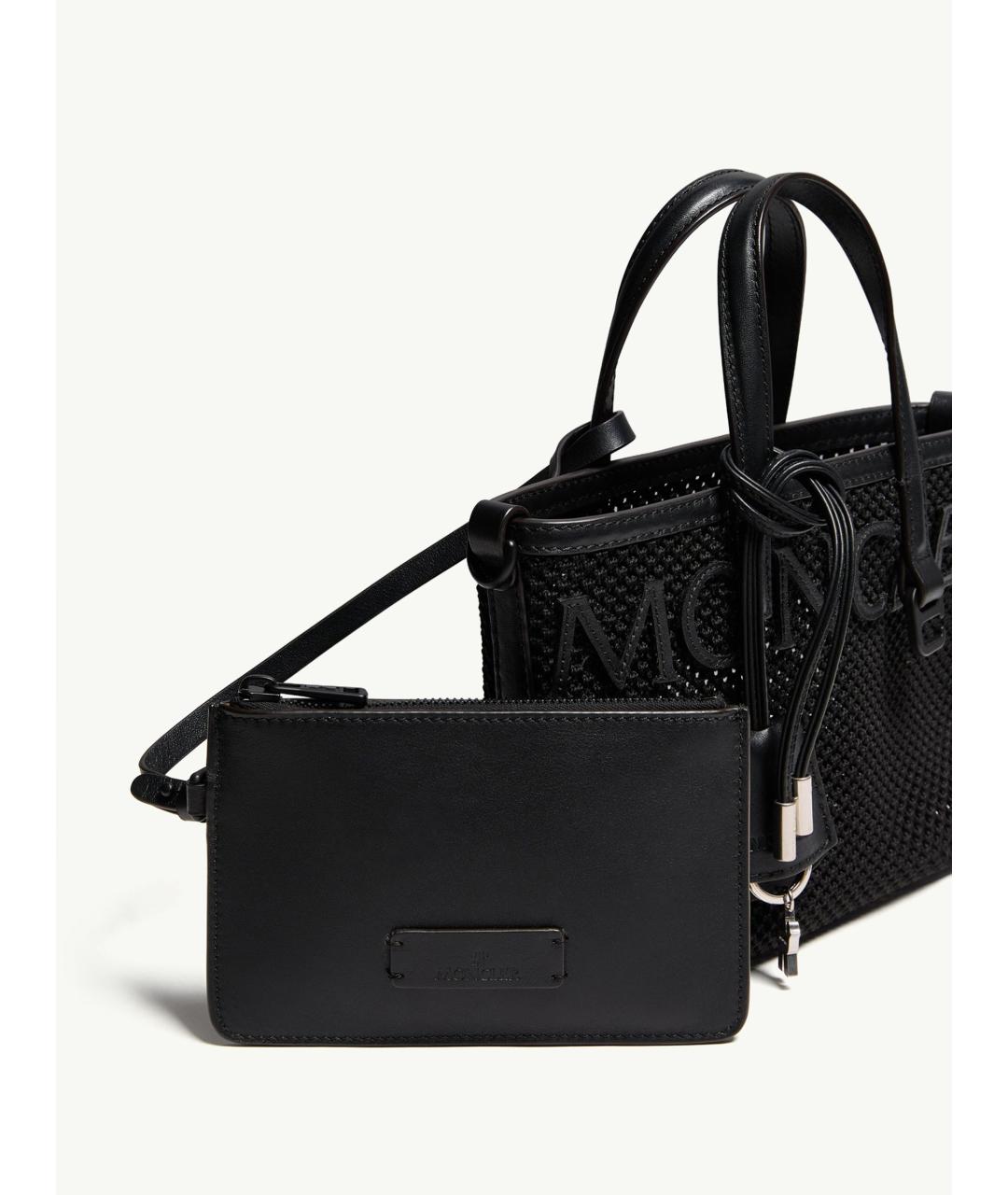 MONCLER Черная сумка тоут, фото 5