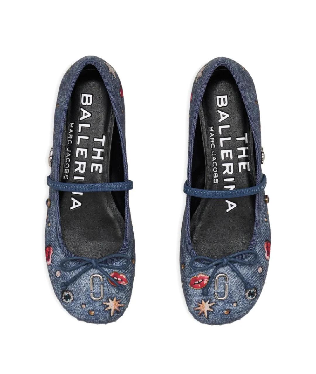 MARC JACOBS Мульти текстильные балетки, фото 3