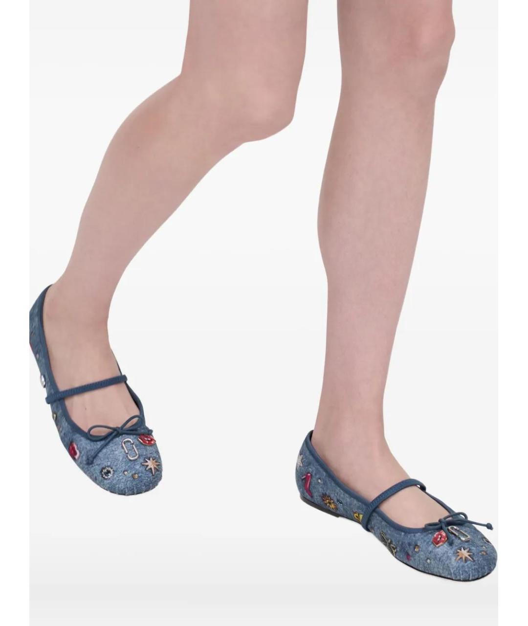 MARC JACOBS Мульти текстильные балетки, фото 5