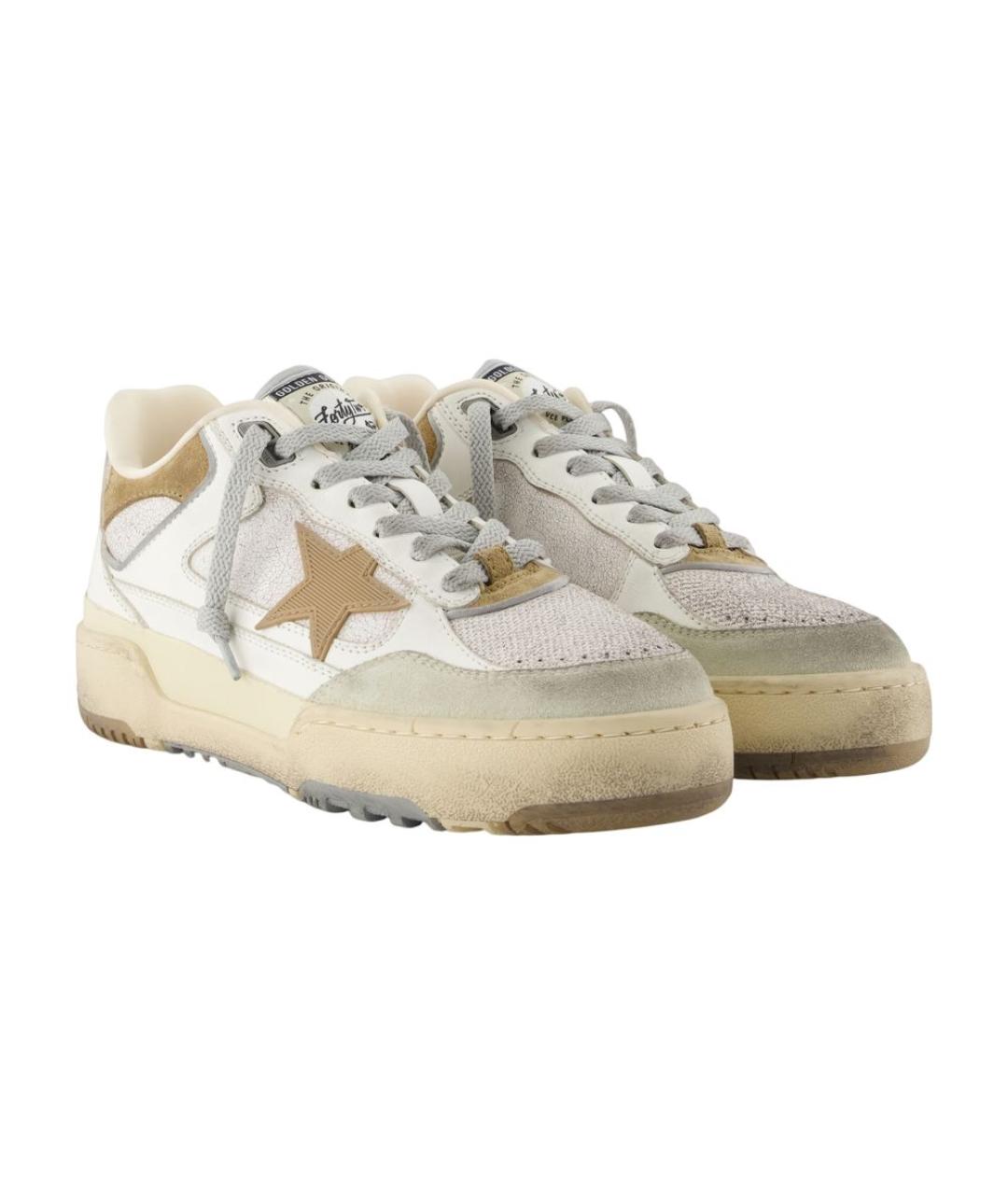 GOLDEN GOOSE DELUXE BRAND Мульти кожаные низкие кроссовки / кеды, фото 2